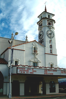 Fox Theatre in downtown Visalia